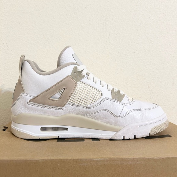 Jordan 4 Retro Sand size 8Y / 8 Men’s 487724-118 2017 PRE-OWNED *SUPER RARE* - Picture 3 of 10